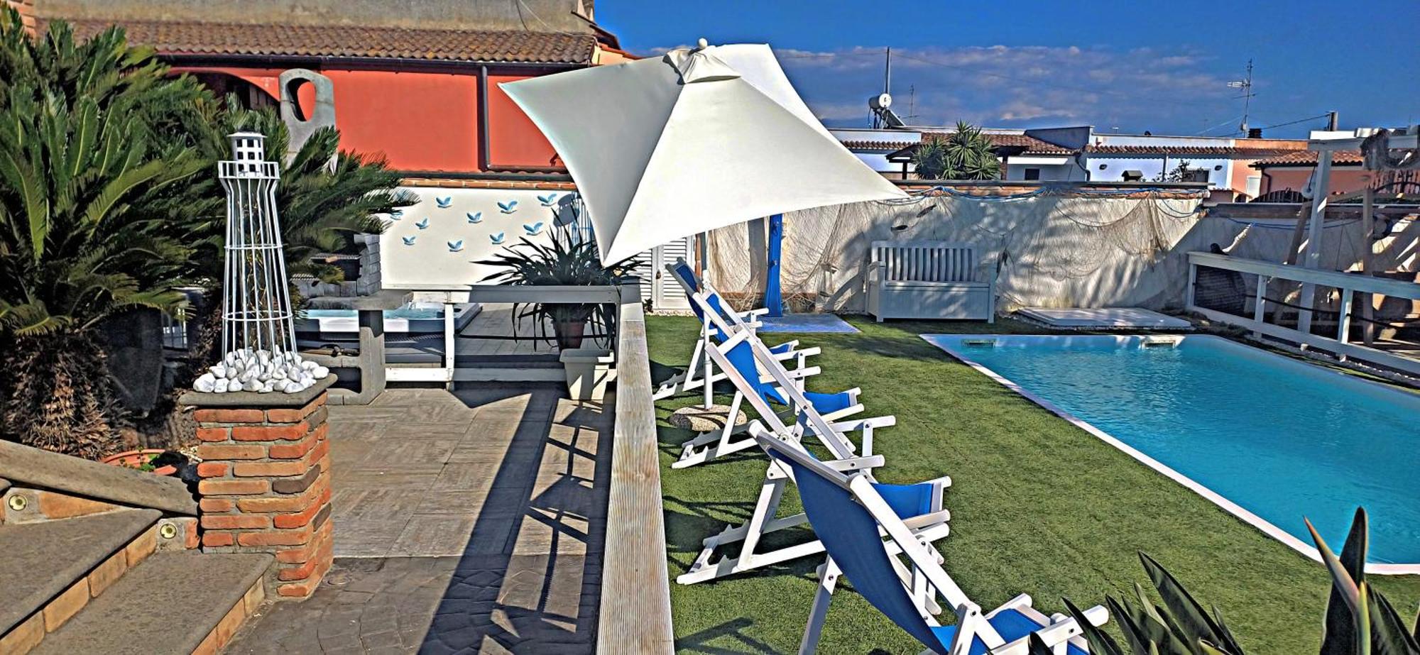 Alloggi Turistici Con Piscina Palestra Jacuzzi Sauna Άντζιο Εξωτερικό φωτογραφία