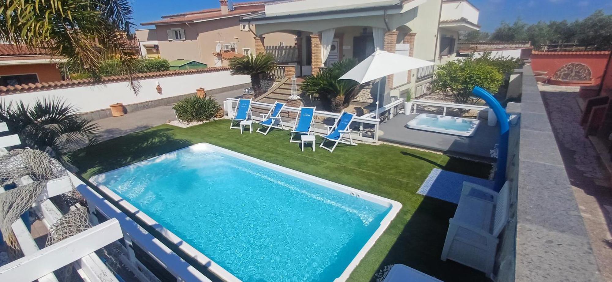 Alloggi Turistici Con Piscina Palestra Jacuzzi Sauna Άντζιο Εξωτερικό φωτογραφία