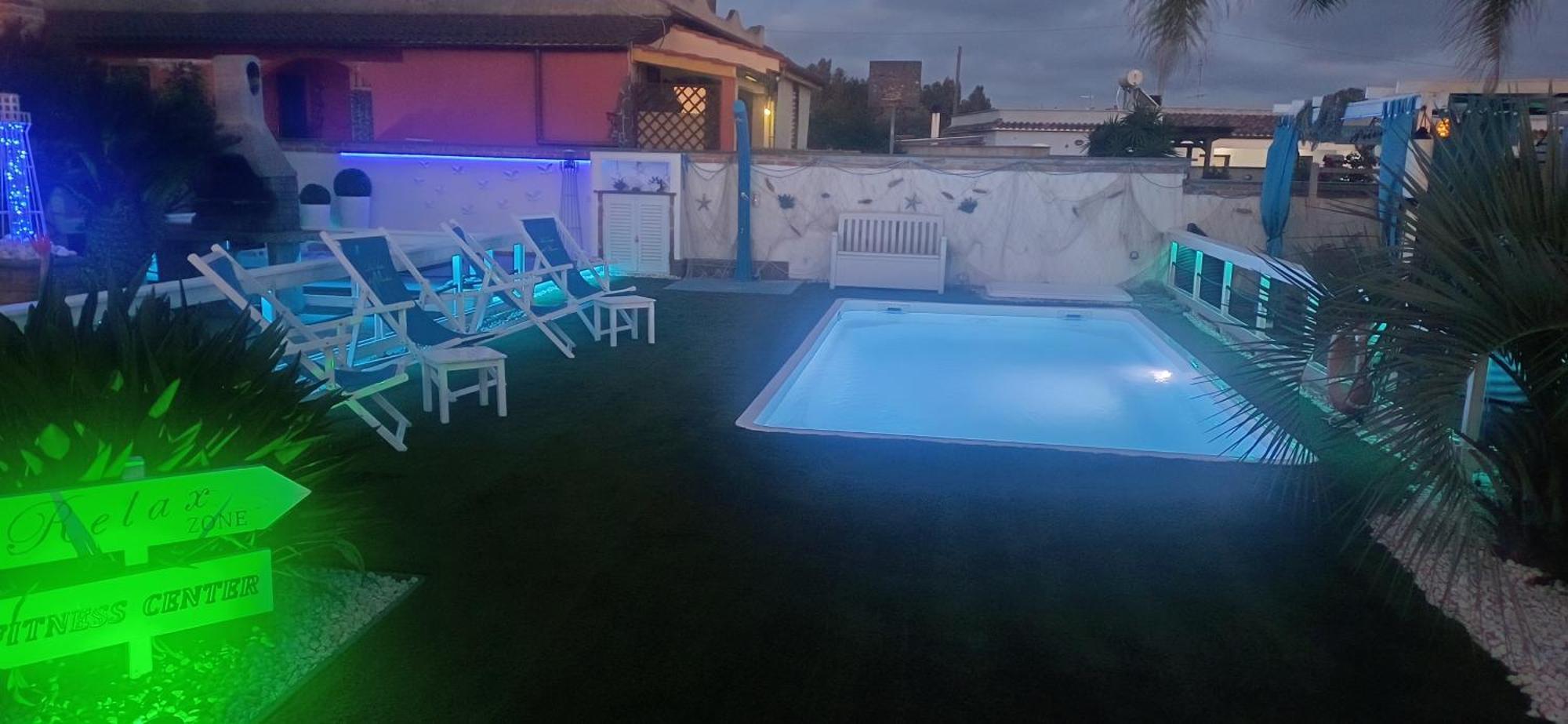 Alloggi Turistici Con Piscina Palestra Jacuzzi Sauna Άντζιο Εξωτερικό φωτογραφία