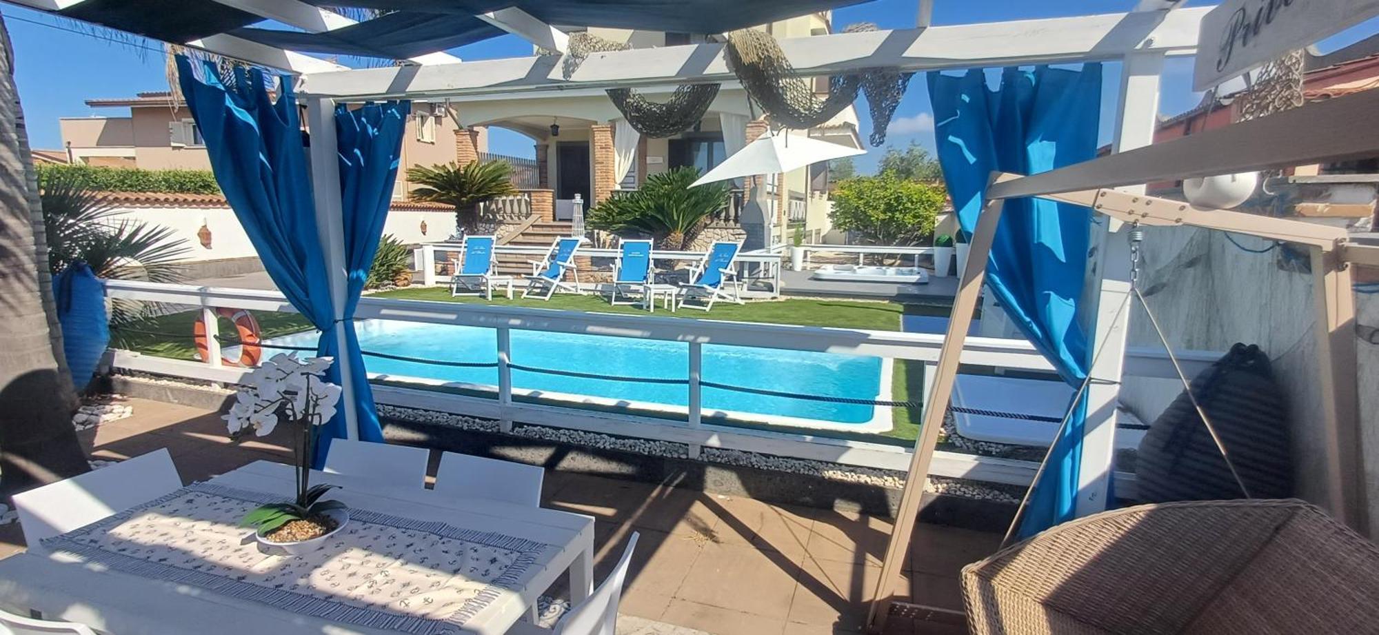Alloggi Turistici Con Piscina Palestra Jacuzzi Sauna Άντζιο Εξωτερικό φωτογραφία
